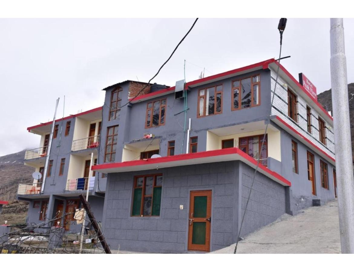Hotel Peak View, Lahaul Sissu Exteriör bild