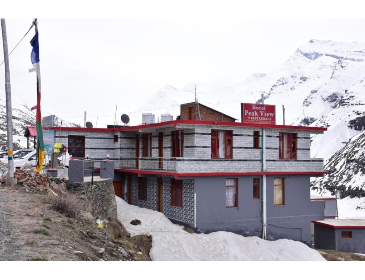 Hotel Peak View, Lahaul Sissu Exteriör bild